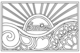 Download, print, color-in, colour-in Page 8 - Sunrise